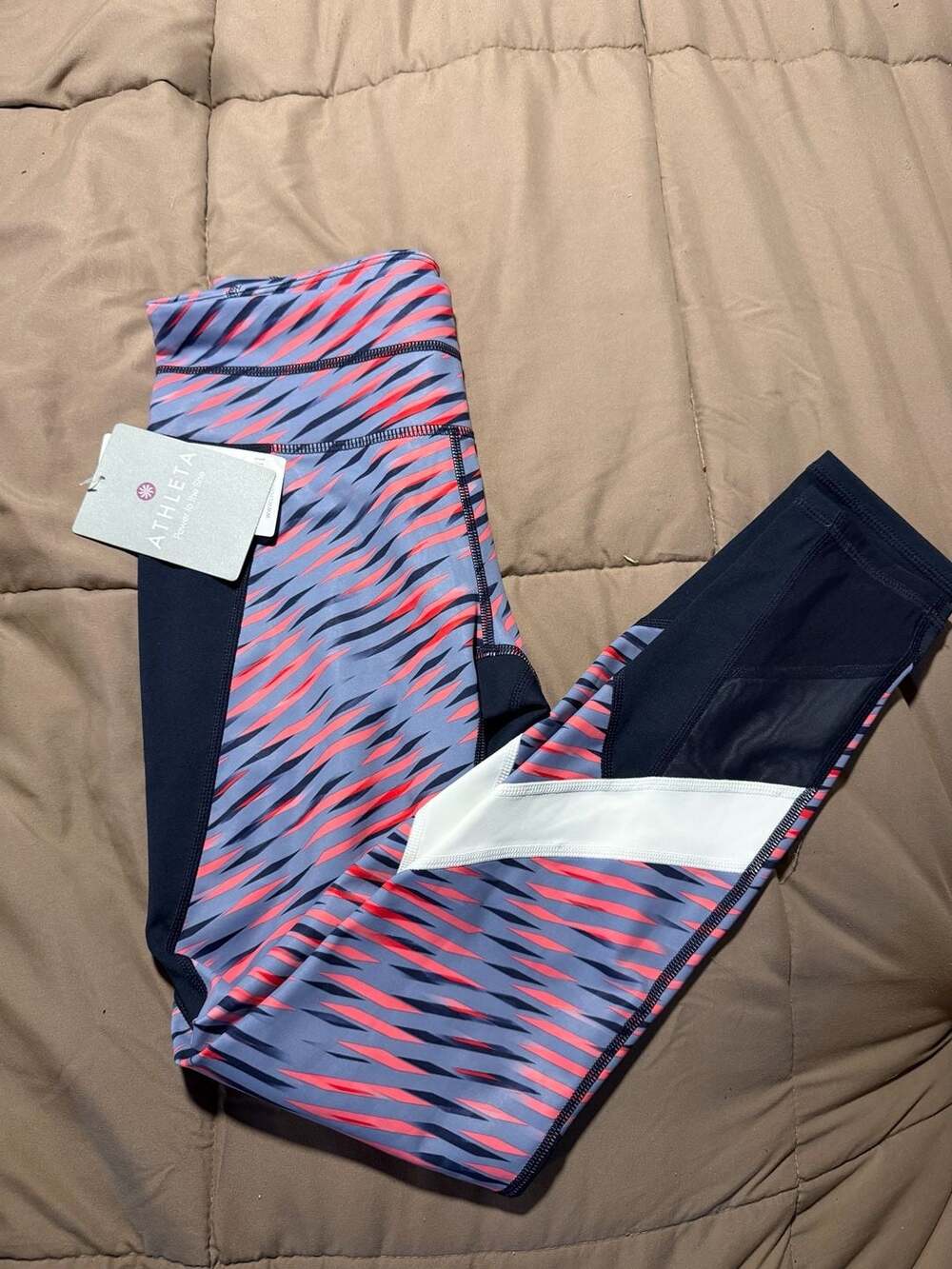 Athleta Electra Sonar 7/8 Tight Workout Leggings